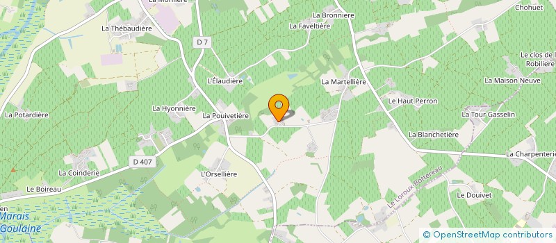 localisation de l'entreprise MONSIEUR JACQUES VINET à LE LOROUX-BOTTEREAU