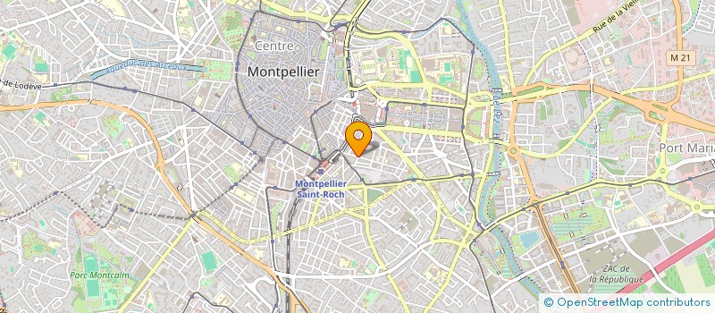 localisation de l'entreprise MONSIEUR JACQUES VITOU à MONTPELLIER
