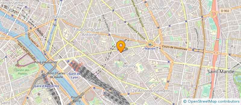 localisation de l'entreprise MONSIEUR JACQUES VOGELSINGER à PARIS