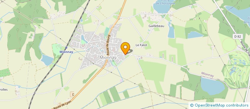localisation de l'entreprise MONSIEUR JACQUES VOUILLOUX à MIONNAY
