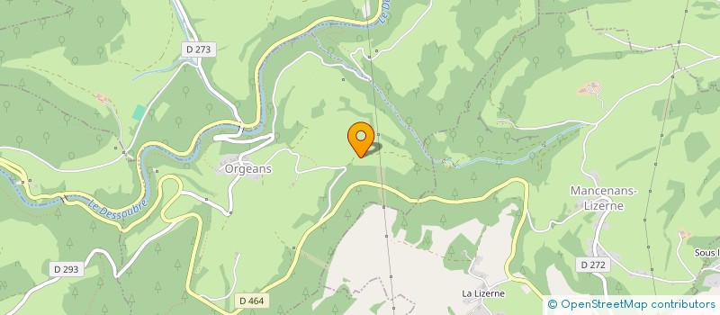 localisation de l'entreprise MONSIEUR JACQUES VUILLIN à ORGEANS-BLANCHEFONTAINE