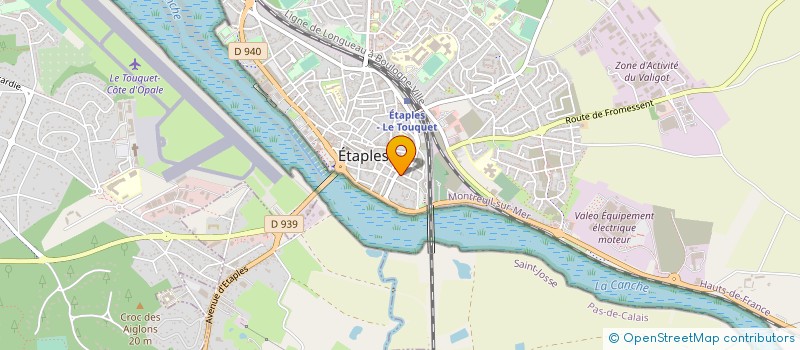 localisation de l'entreprise MONSIEUR JACQUES WAGNON à ETAPLES