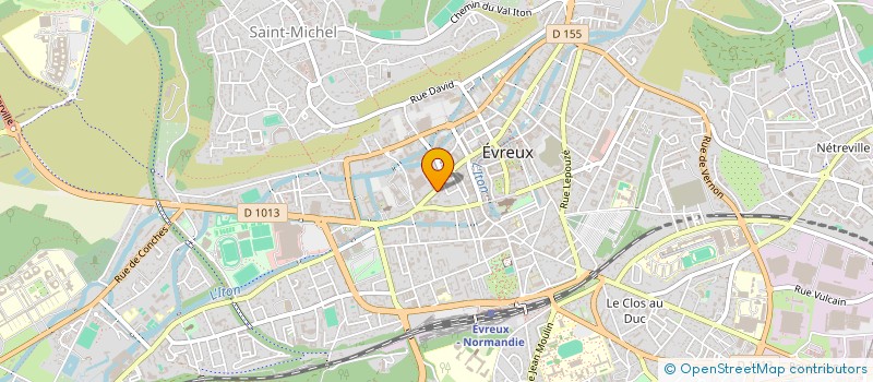 localisation de l'entreprise MONSIEUR JACQUES WATSON  EVREUX