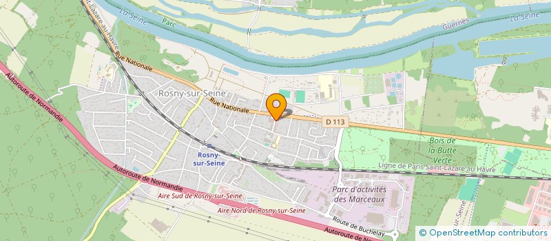 localisation de l'entreprise MONSIEUR JACQUES WENG  ROSNY-SUR-SEINE