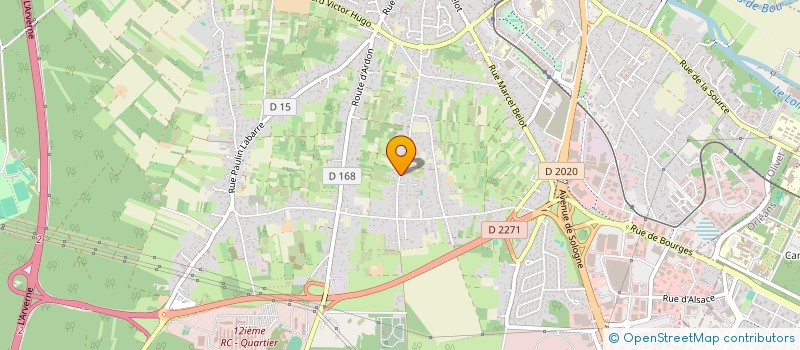 localisation de l'entreprise MONSIEUR JACQUES WITTENBERG  OLIVET
