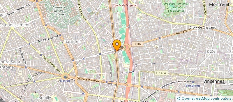 localisation de l'entreprise MONSIEUR JACQUES YACOUBOVITCH  PARIS