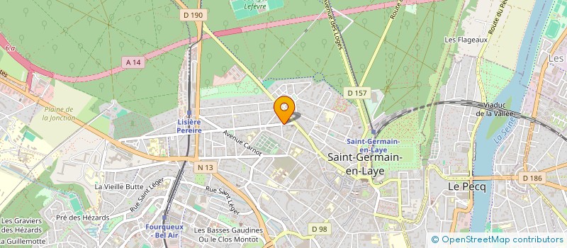 localisation de l'entreprise MONSIEUR JACQUES YALNIZIAN  SAINT-GERMAIN-EN-LAYE