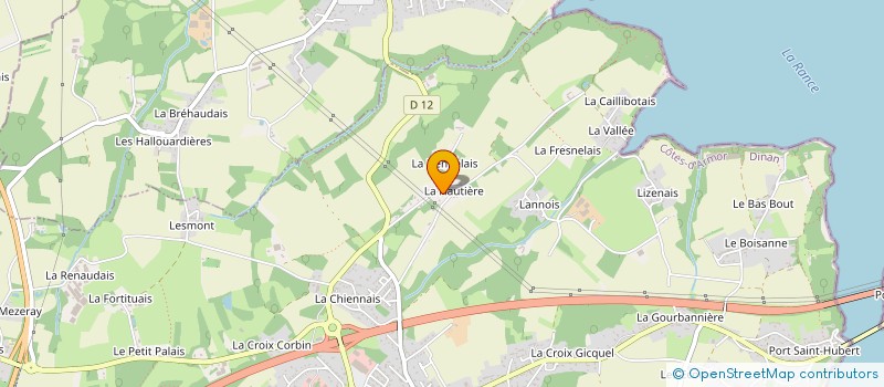 localisation de l'entreprise MONSIEUR JACQUES YVERGNIAUX à PLOUER-SUR-RANCE
