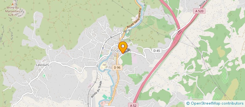 localisation de l'entreprise MONSIEUR JACQUES-YVES DARDUN  ROQUEVAIRE