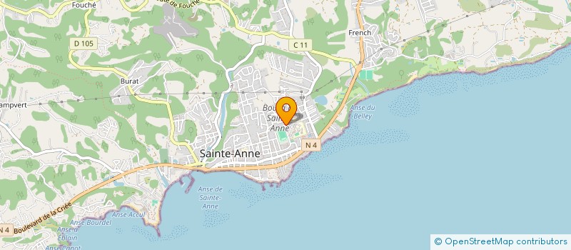 localisation de l'entreprise MONSIEUR JACQUES ZAMOUR à SAINTE-ANNE