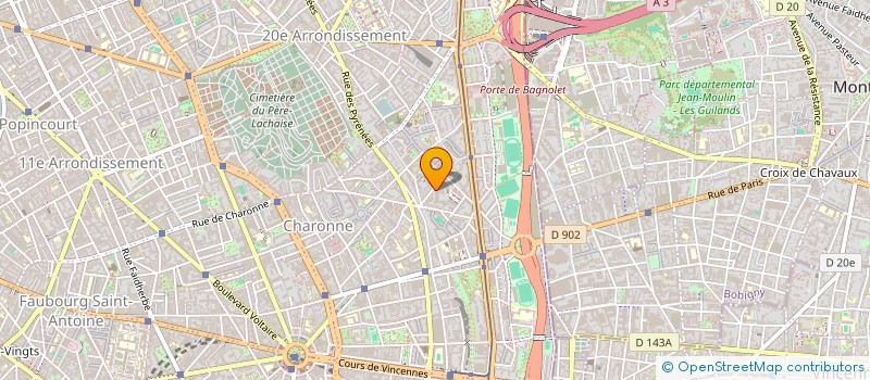 localisation de l'entreprise MONSIEUR JACQUES ZARROUG  PARIS