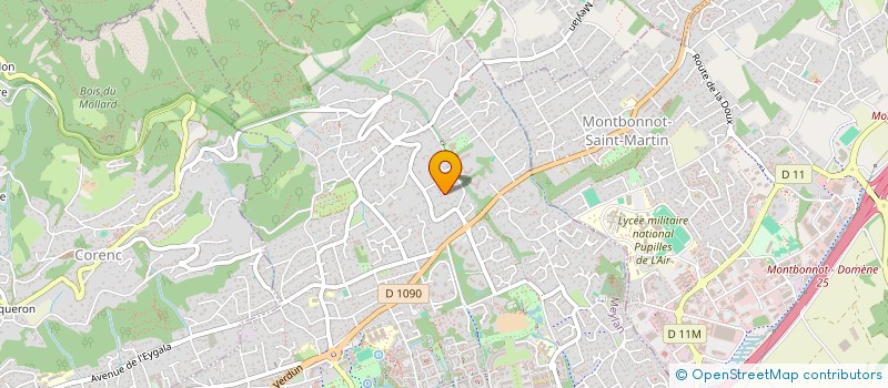 localisation de l'entreprise MONSIEUR JACQUES ZIEMNIAK à MEYLAN