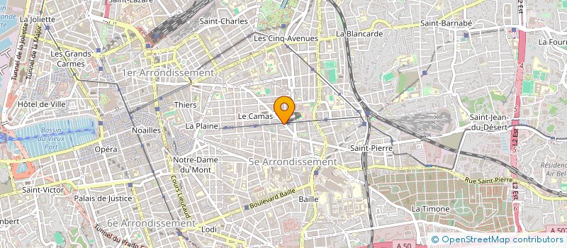 localisation de l'entreprise MONSIEUR JACQUES ZRIBI à MARSEILLE