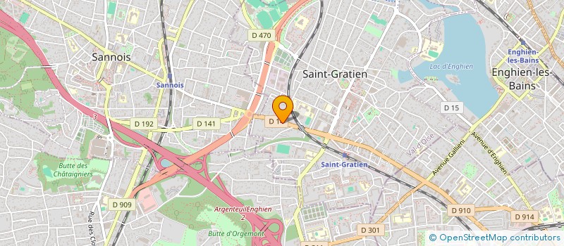 localisation de l'entreprise MONSIEUR JACQUES ZURBACH  SAINT-GRATIEN