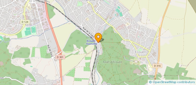 localisation de l'entreprise MONSIEUR JACQUET SSOSSE  ECOUEN