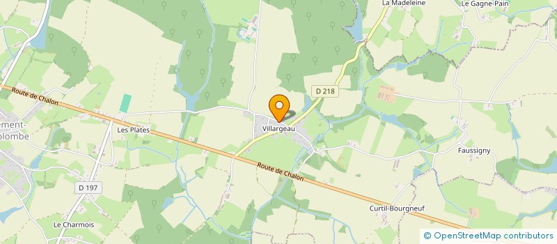 localisation de l'entreprise MONSIEUR JACQUI BERTHELARD  L'ABERGEMENT-SAINTE-COLOMBE