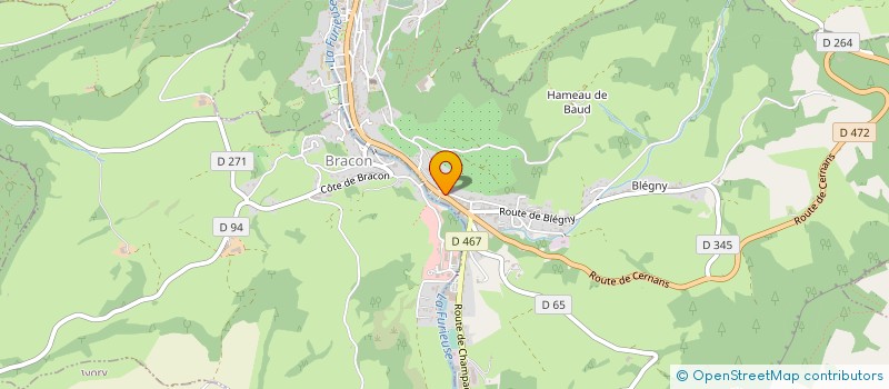 localisation de l'entreprise MONSIEUR JACQUIE FUTIN  ANDELOT-EN-MONTAGNE