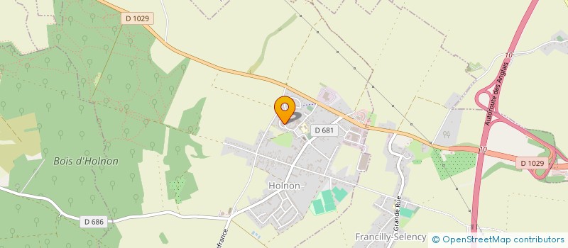 localisation de l'entreprise MONSIEUR JACQUY RAIMOND  HOLNON