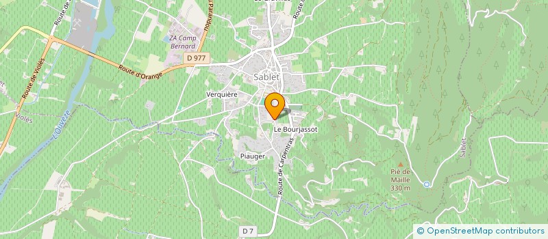 localisation de l'entreprise MONSIEUR JACQUY RIPERT  SABLET