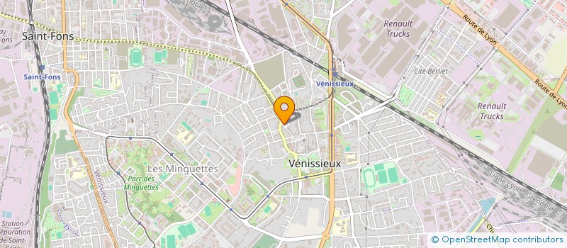 localisation de l'entreprise MONSIEUR JAD HAMZA à VENISSIEUX