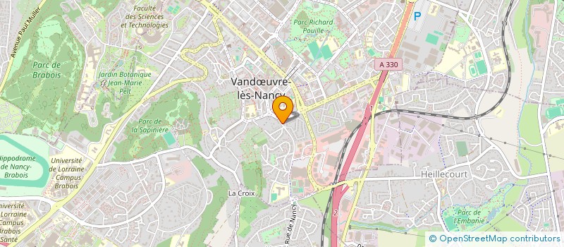 localisation de l'entreprise MONSIEUR JAD MASRI  VANDUVRE-LES-NANCY