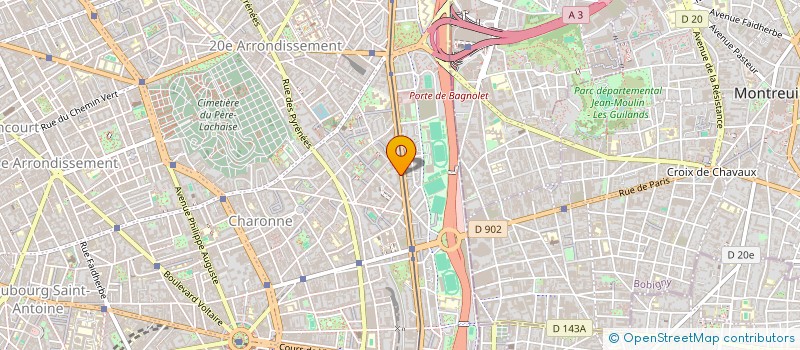 localisation de l'entreprise MONSIEUR JAD RAHMAOUI  PARIS