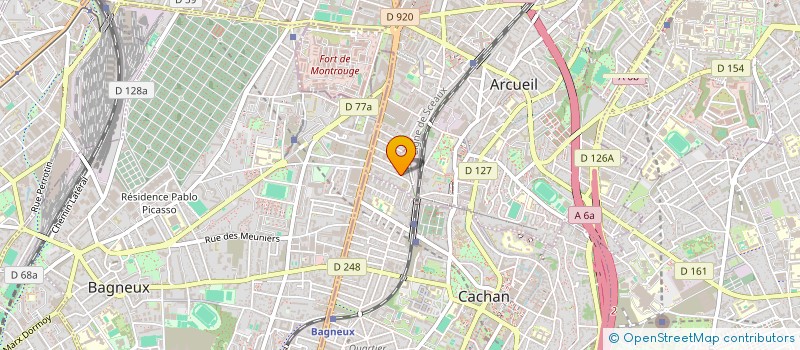 localisation de l'entreprise MONSIEUR JAD SALMAN à ARCUEIL