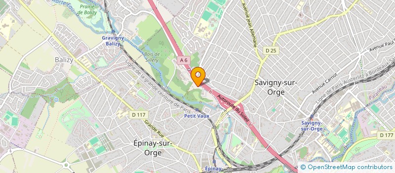 localisation de l'entreprise MONSIEUR JADE BERROCAL  EPINAY-SUR-ORGE