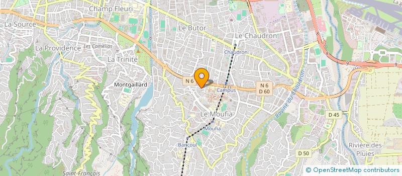 localisation de l'entreprise MONSIEUR JADELHAK CHEICK-AHMED à SAINT-DENIS