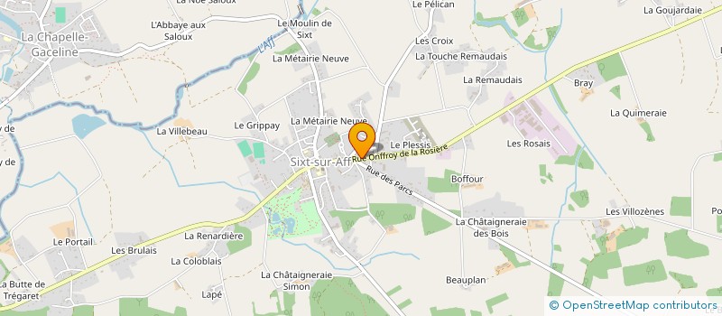 localisation de l'entreprise MONSIEUR JADQUES DONIAS  SIXT-SUR-AFF