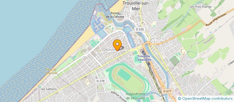 localisation de l'entreprise MONSIEUR JAEN ROULLAND à DEAUVILLE