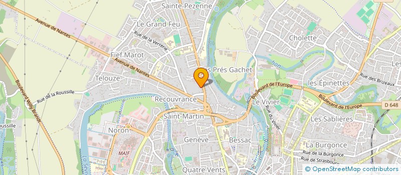 localisation de l'entreprise MONSIEUR JAFAR ABBAS ABDALLAH  NIORT