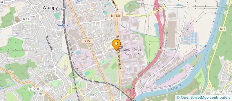 localisation de l'entreprise MONSIEUR JAFAR AMERI  METZ