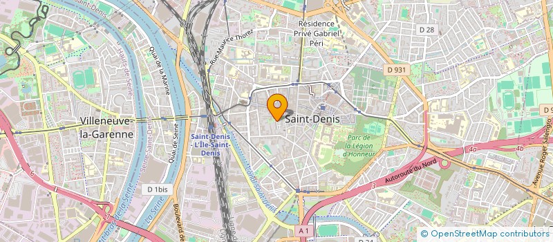 localisation de l'entreprise MONSIEUR JAFAR BENAISSA à SAINT-DENIS