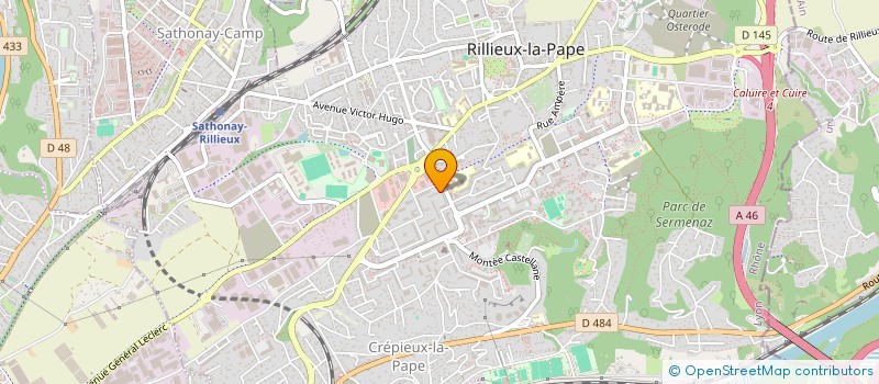 localisation de l'entreprise MONSIEUR JAFAR BOUGONNA  RILLIEUX-LA-PAPE