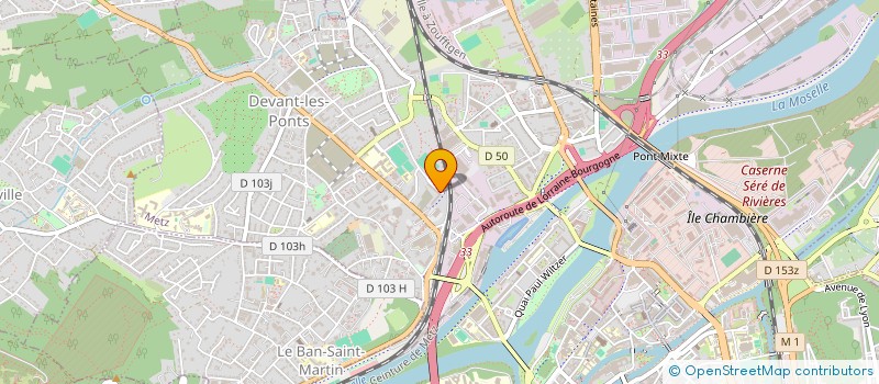 localisation de l'entreprise MONSIEUR JAFFAR AHAMADA TABIBOU  METZ