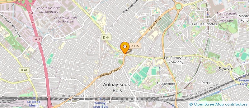 localisation de l'entreprise MONSIEUR JAFFAR DJENNAD à AULNAY-SOUS-BOIS