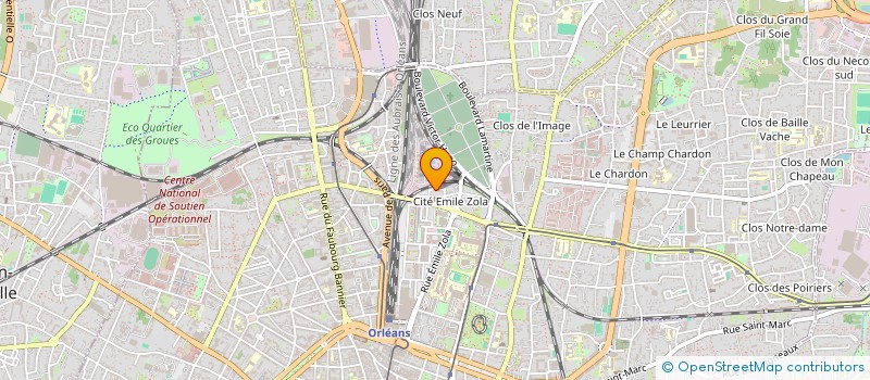 localisation de l'entreprise MONSIEUR JAFFAR SAID HALIDI à ORLEANS
