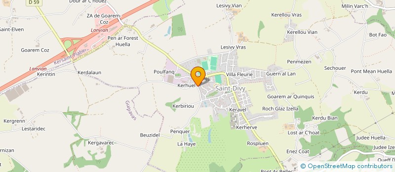 localisation de l'entreprise MONSIEUR JAFFRES JAFFRES  SIZUN