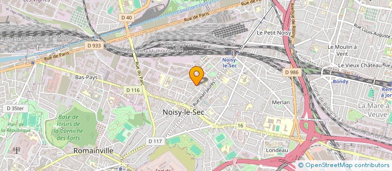 localisation de l'entreprise MONSIEUR JAFOR MOJOMDER à NOISY-LE-SEC