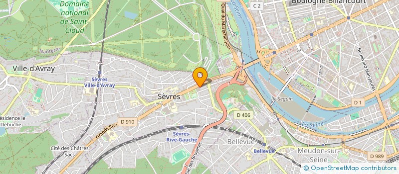 localisation de l'entreprise MONSIEUR JAGDEEP SINGH à SEVRES