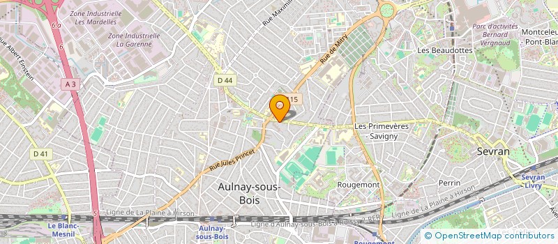 localisation de l'entreprise MONSIEUR JAGMEET SINGH  AULNAY-SOUS-BOIS