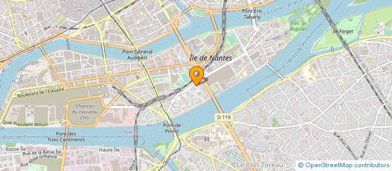 localisation de l'entreprise MONSIEUR JAGUAR CISSE  NANTES