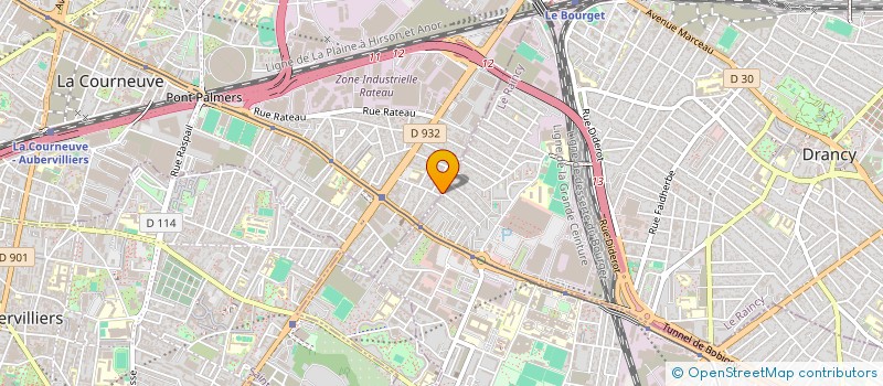 localisation de l'entreprise MONSIEUR JAHANGIR ALAM à LA COURNEUVE