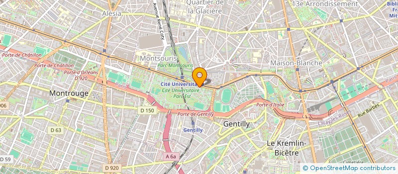 localisation de l'entreprise MONSIEUR JAHANGIR HUSSAIN  PARIS