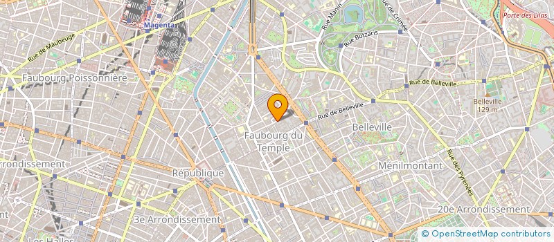 localisation de l'entreprise MONSIEUR JAHANZIB TANHA  PARIS