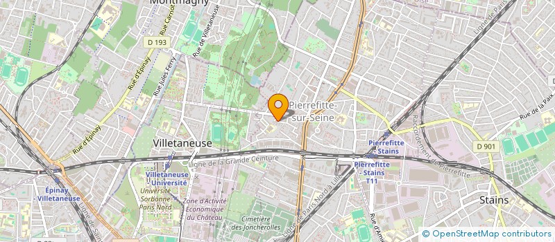 localisation de l'entreprise MONSIEUR JAHED AHMED  SAINT-DENIS