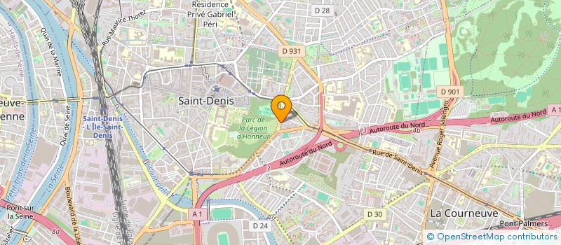 localisation de l'entreprise MONSIEUR JAHED AHMED à SAINT-DENIS