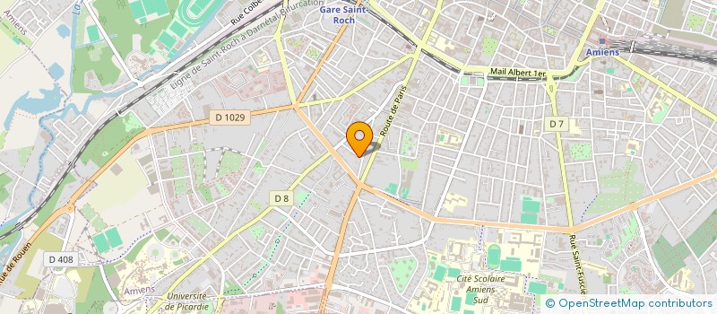 localisation de l'entreprise MONSIEUR JAHED HUSSAIN à AMIENS