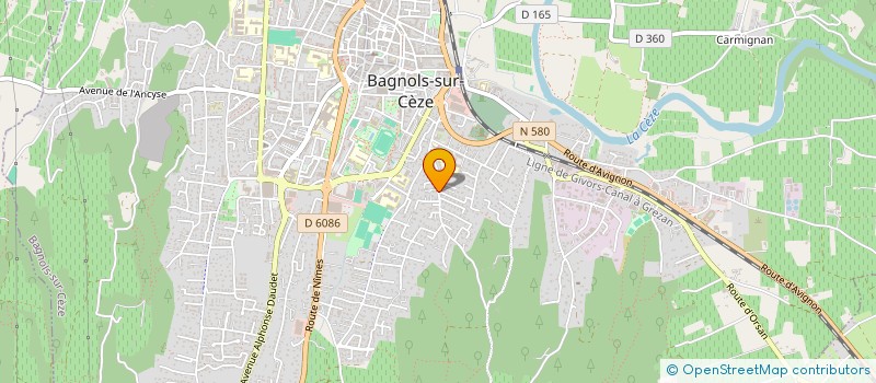 localisation de l'entreprise MONSIEUR JAHEDKAMBIZ SHAMIM  BAGNOLS-SUR-CEZE